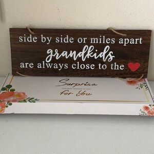 ‼️final must bundle ‼️Decorative Wooden Sign with Inspirational Quote
